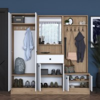 Прихожая Rani P6 - M3 - 2490 White Walnut фото №5 — интернет-магазин Desire.md