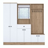 Прихожая Rani P6 - M3 - 2490 White Walnut фото №7 — интернет-магазин Desire.md