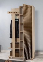 Прихожая Hanah Home Garmanto 90 - 220 Sonoma Oak фото №3 — интернет-магазин Desire.md