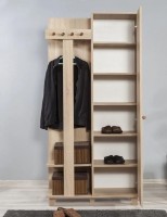 Прихожая Hanah Home Garmanto 90 - 220 Sonoma Oak фото №4 — интернет-магазин Desire.md