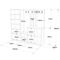 Antreu Hanah Home Dd9-Aw Atlantic Pine White imaginea #9 — magazin online Desire.md