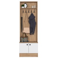Прихожая Rani M16 - 2254 Walnut White фото №6 — интернет-магазин Desire.md