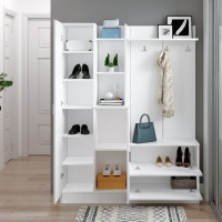 Прихожая Hanah Home Dd5-W White фото №4 — интернет-магазин Desire.md