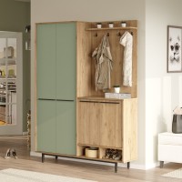Прихожая Hanah Home OS1-SY Oak Green фото №2 — интернет-магазин Desire.md