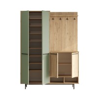 Прихожая Hanah Home OS1-SY Oak Green фото №5 — интернет-магазин Desire.md