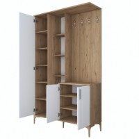 Прихожая Rani EA109 - 2695 Walnut White фото №8 — интернет-магазин Desire.md