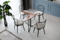 Обеденный стол Hanah Home Yaprak 1201 Atlantic Pine фото №2 — интернет-магазин Desire.md