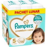 Scutece Pampers Premium Care 5 Junior 132pcs