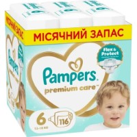 Scutece Pampers Premium Care 6 116pcs
