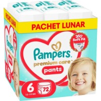 Scutece-chiloți Pampers Premium Care Pants 6 72pcs