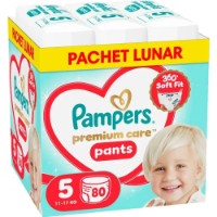 Scutece-chiloți Pampers Premium Care Pants 5 80pcs