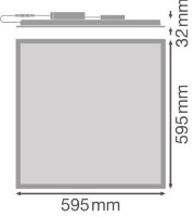 Потолочный светильник Ledvance PL CMFT 600 P 33W 840 U19 PS (4099854015113) фото №4 — интернет-магазин Desire.md