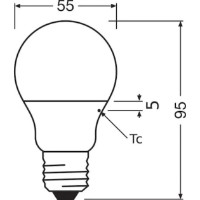 Bec Osram Value Classic P40 4.9W/827 E27 470lm (4099854546365) imaginea #2 — magazin online Desire.md