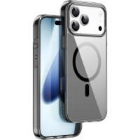 Husa de protecție WiWU iShield Pro for iPhone 17 Pro Max Transparent Black (MCC-101)