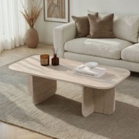 Măsuţă cafea Hanah Home Akira Travertine