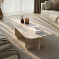Măsuţă cafea Hanah Home Akira Travertine imaginea #2 — magazin online Desire.md