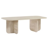 Măsuţă cafea Hanah Home Akira Travertine imaginea #4 — magazin online Desire.md