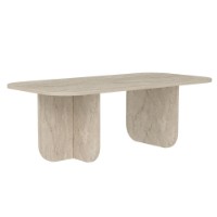 Măsuţă cafea Hanah Home Becaj Travertine imaginea #5 — magazin online Desire.md