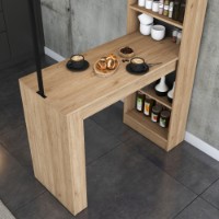 Masa de bar Rani JA117 Walnut imaginea #4 — magazin online Desire.md