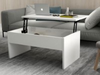 Măsuţă cafea Hanah Home Akilli White