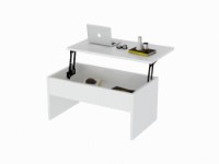 Măsuţă cafea Hanah Home Akilli White imaginea #4 — magazin online Desire.md
