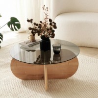 Măsuţă cafea Hanah Home Bubble Sapphire Oak Fume imaginea #5 — magazin online Desire.md