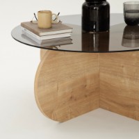 Măsuţă cafea Hanah Home Bubble Sapphire Oak Fume imaginea #9 — magazin online Desire.md