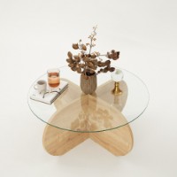 Măsuţă cafea Hanah Home Bubble Sapphire Oak imaginea #7 — magazin online Desire.md