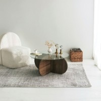 Măsuţă cafea Hanah Home Bubble Walnut imaginea #2 — magazin online Desire.md