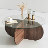 Măsuţă cafea Hanah Home Bubble Walnut imaginea #4 — magazin online Desire.md