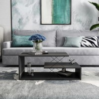 Măsuţă cafea Hanah Home Cayenne Anthracite
