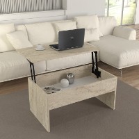 Măsuţă cafea Hanah Home Akilli Travertine