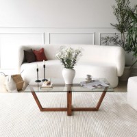 Măsuţă cafea Hanah Home Amalfi Walnut imaginea #2 — magazin online Desire.md