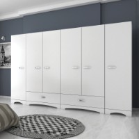 Гардероб Rani F4 White фото №2 — интернет-магазин Desire.md