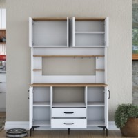 Буфет Rani JE168  White Walnut фото №6 — интернет-магазин Desire.md