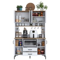 Буфет Rani JE168  White Walnut фото №12 — интернет-магазин Desire.md