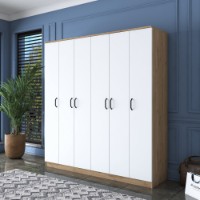 Гардероб Rani BA114 Walnut White