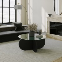 Măsuţă cafea Hanah Home Bubble Black