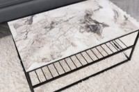 Măsuţă cafea Hanah Home Asude WhiteBlack imaginea #3 — magazin online Desire.md
