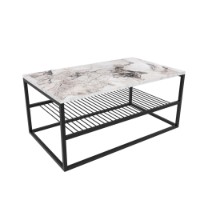 Măsuţă cafea Hanah Home Asude WhiteBlack imaginea #8 — magazin online Desire.md