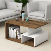 Măsuţă cafea Hanah Home Arte 2042 Dark Walnut White