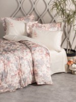 Lenjerie de pat Cotton Box Layana Pink Grey