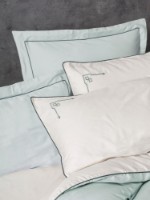Lenjerie de pat Cotton Box Elite Vanko Mint imaginea #2 — magazin online Desire.md