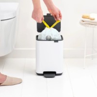 Coș de gunoi Brabantia Bo Pedal 4L White imaginea #3 — magazin online Desire.md