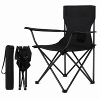 Scaun pliant pentru camping 4Life AT111 Black