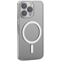Husa de protecție XO K13B iPhone 15 Pro Max 6.7 TPU + Acrylic Phone Case Built-in Magnet Clear