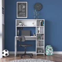 Masa de birou Rani HA104 White imaginea #4 — magazin online Desire.md