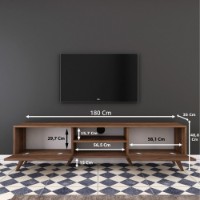 Comodă TV Rani A9 Walnut imaginea #11 — magazin online Desire.md