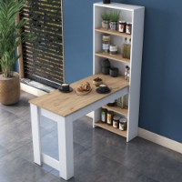 Обеденный стол Rani JA102 Walnut White