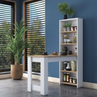 Обеденный стол Rani JA102 Walnut White фото №2 — интернет-магазин Desire.md